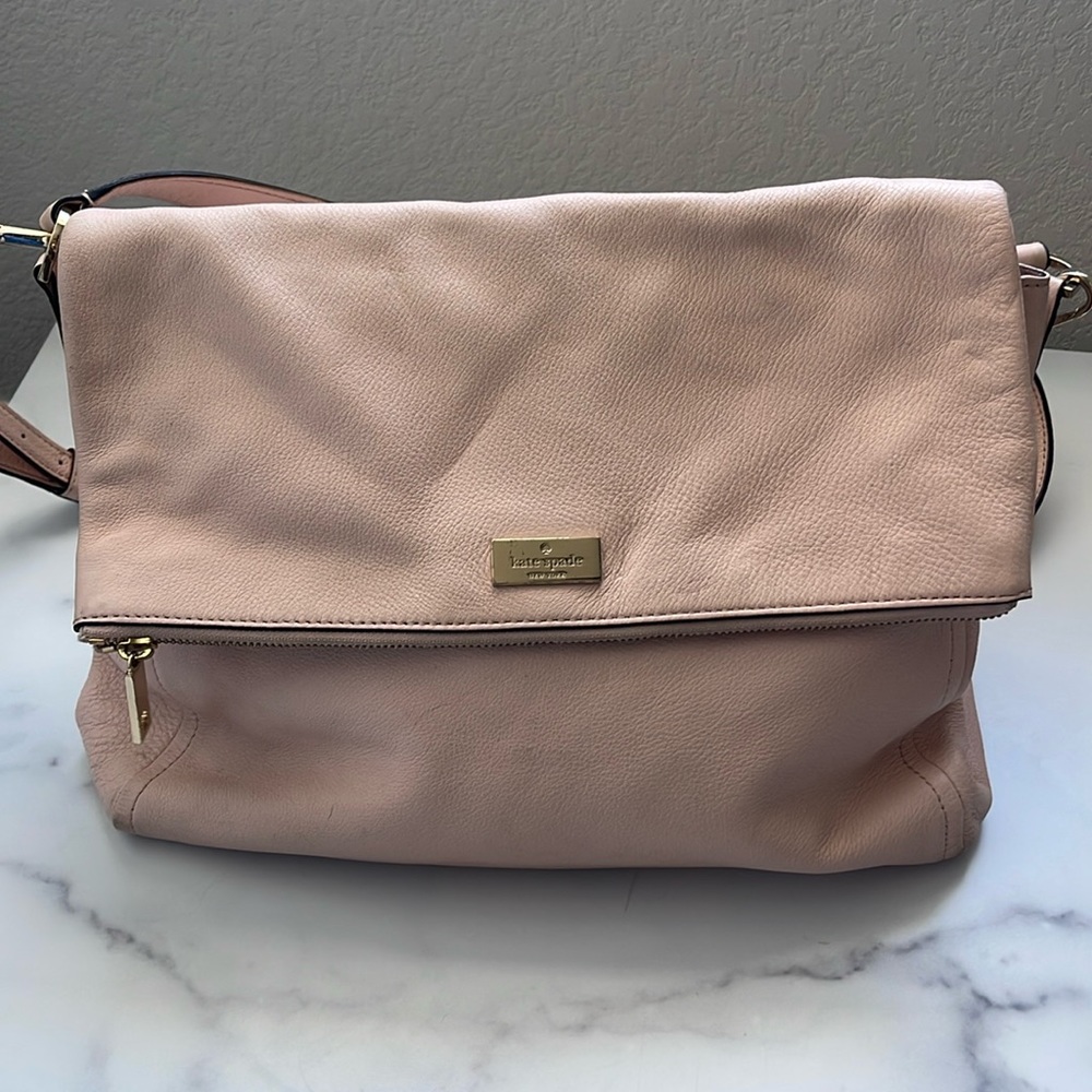 Kate Spade Large Pink Side Body Bag